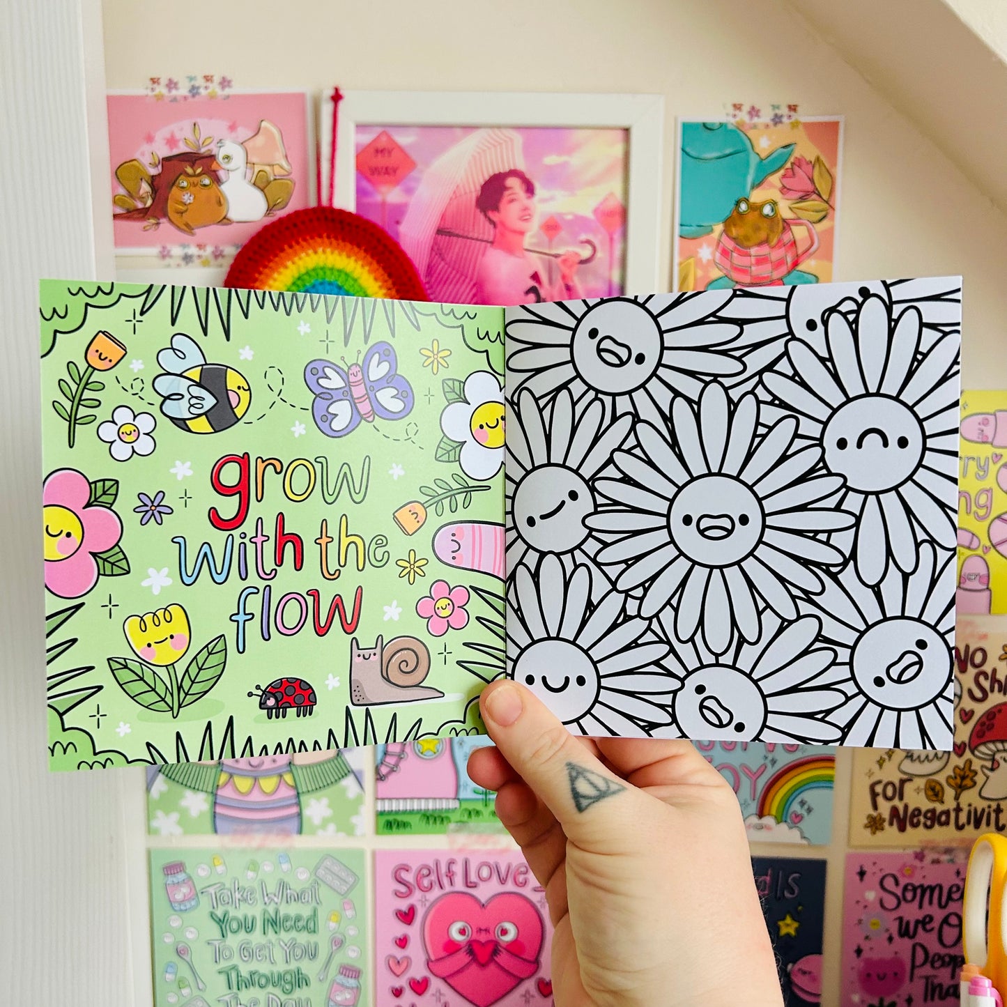 Floral Cuties - Colouring Book