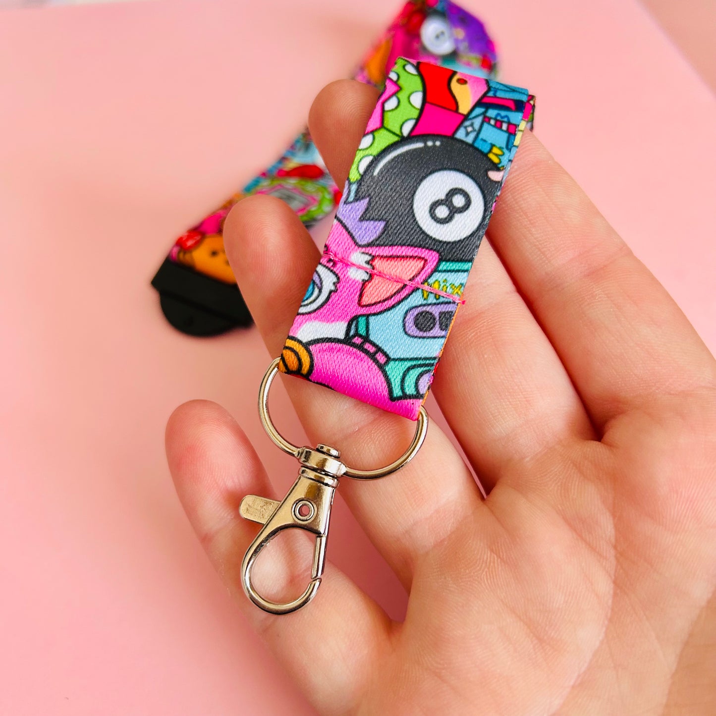 90s Nostalgia Lanyard