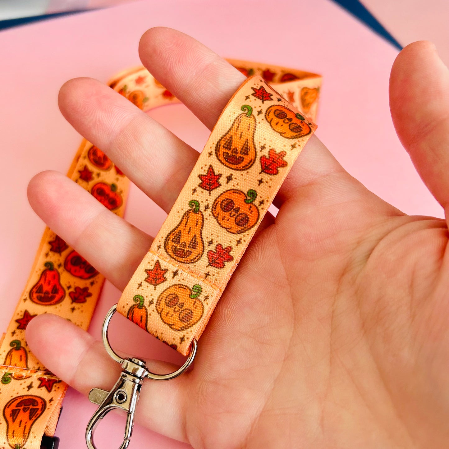 Pumpkin Cuties Lanyard