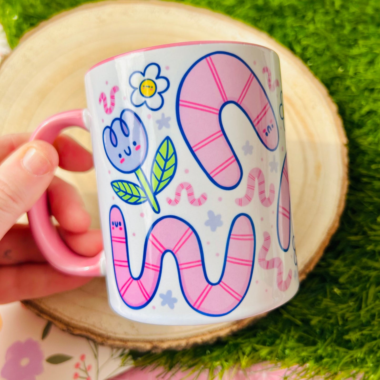 Spring Worms Mug