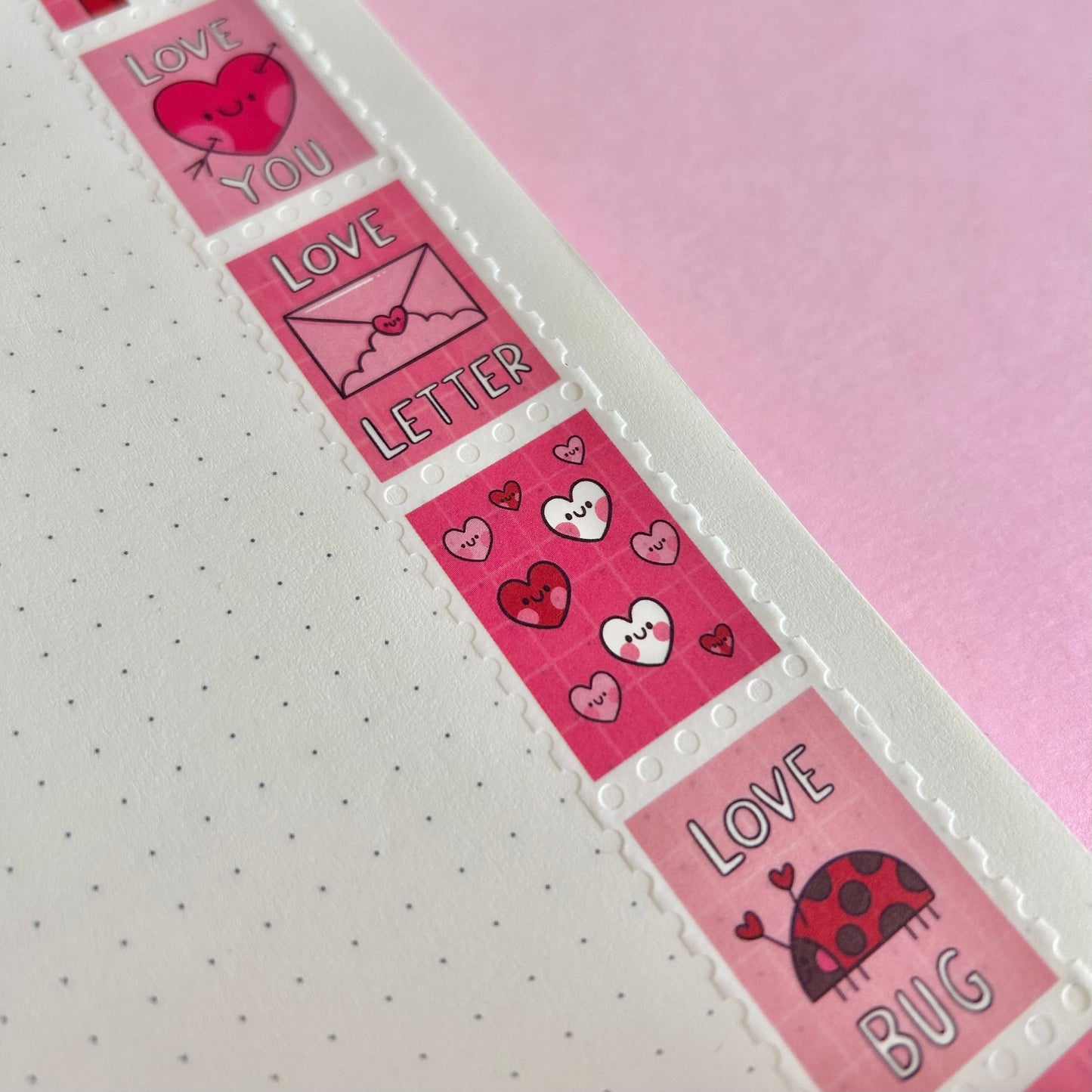 Love Letter Stamp Washi Tape