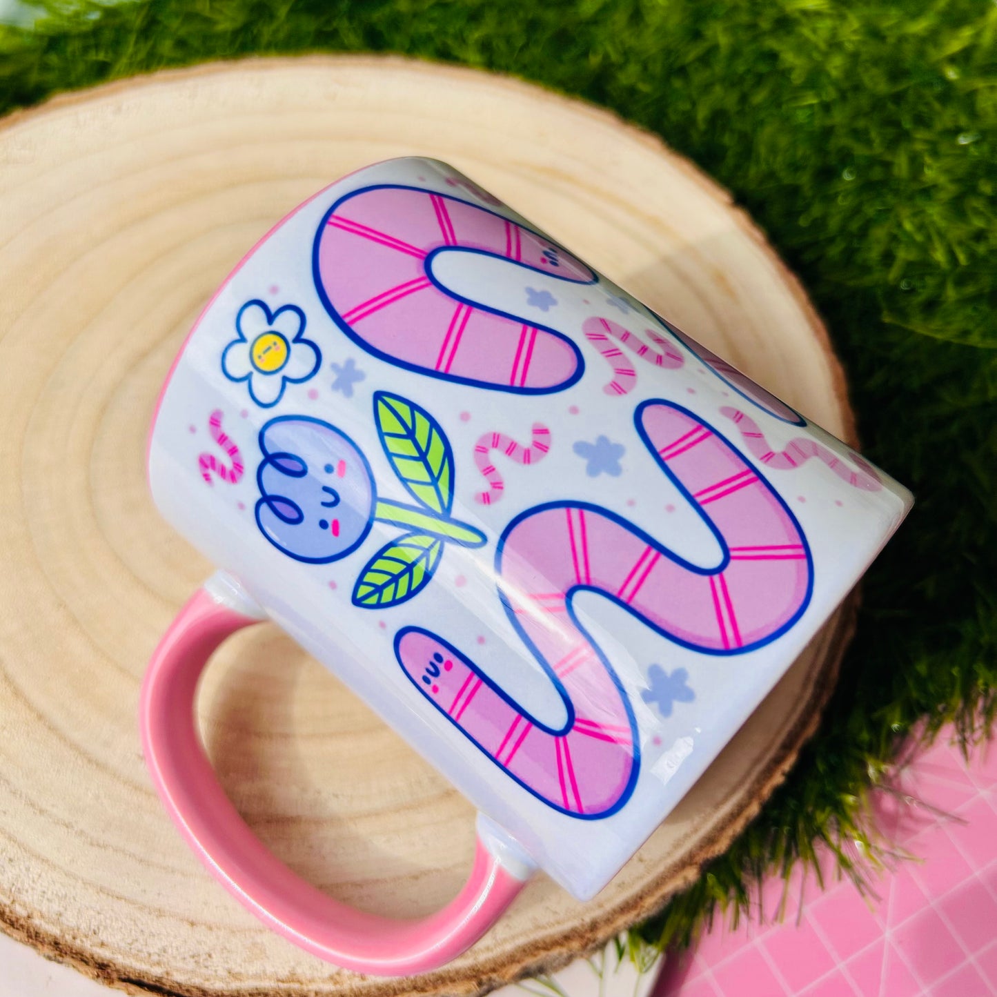 Spring Worms Mug