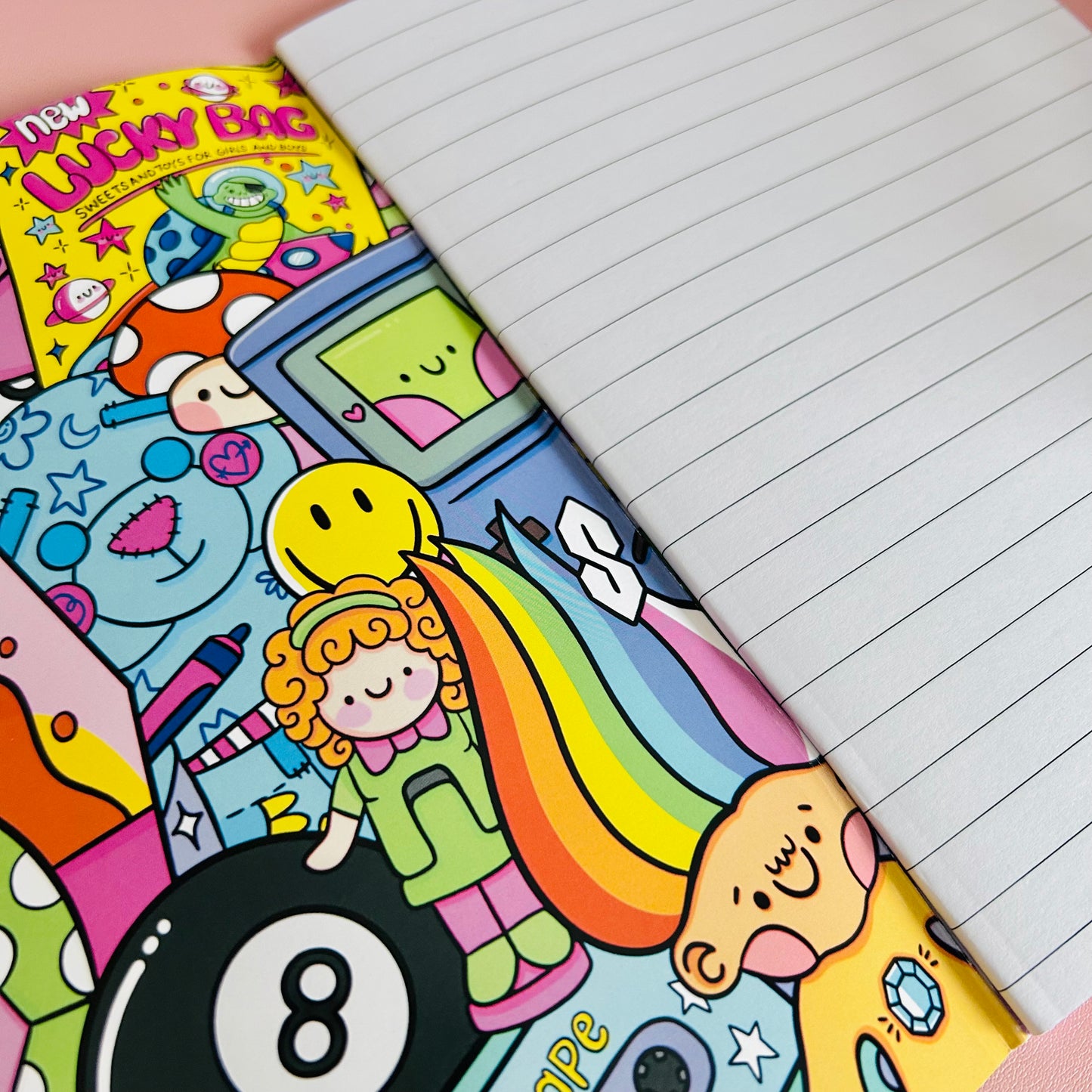 90s Nostalgia Notebook