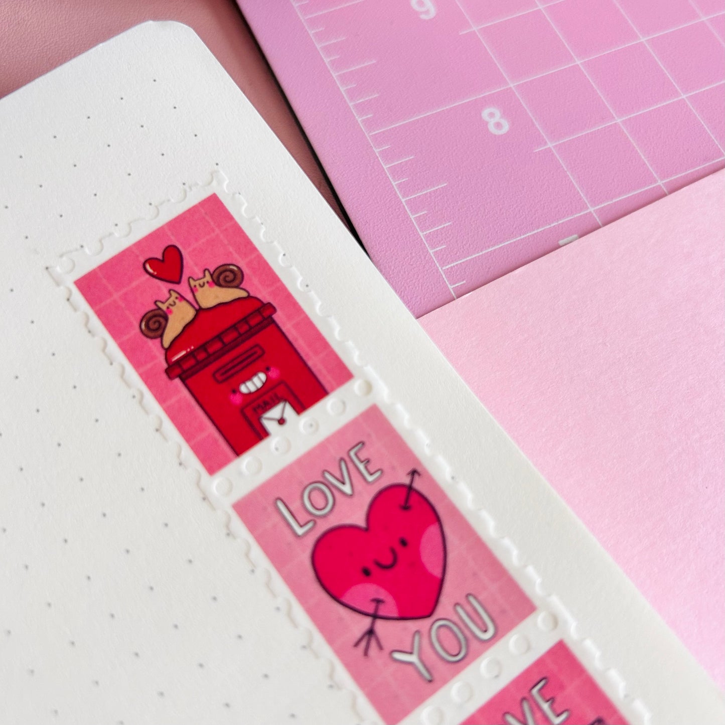 Love Letter Stamp Washi Tape