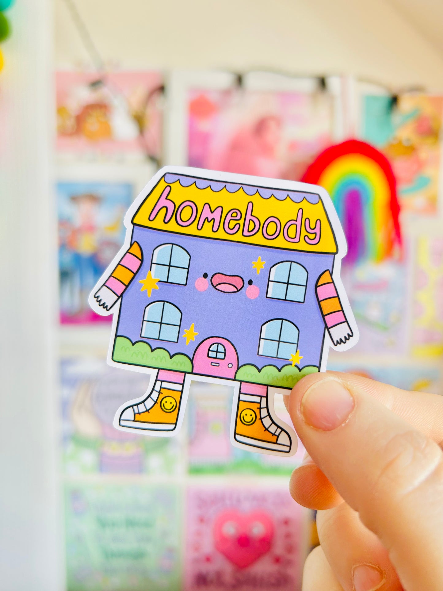 Homebody - Glossy Sticker