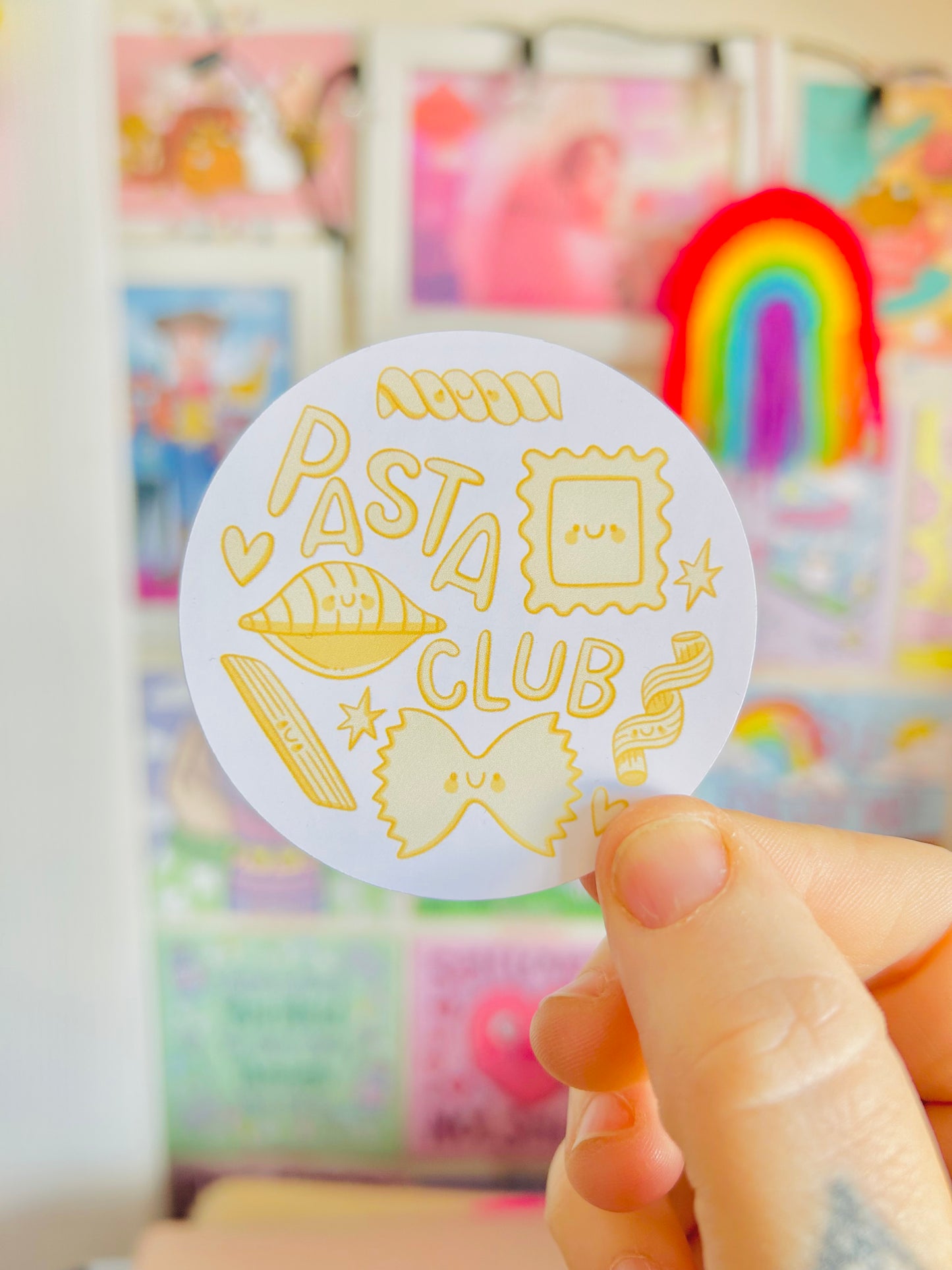 Pasta Club - Glossy Sticker