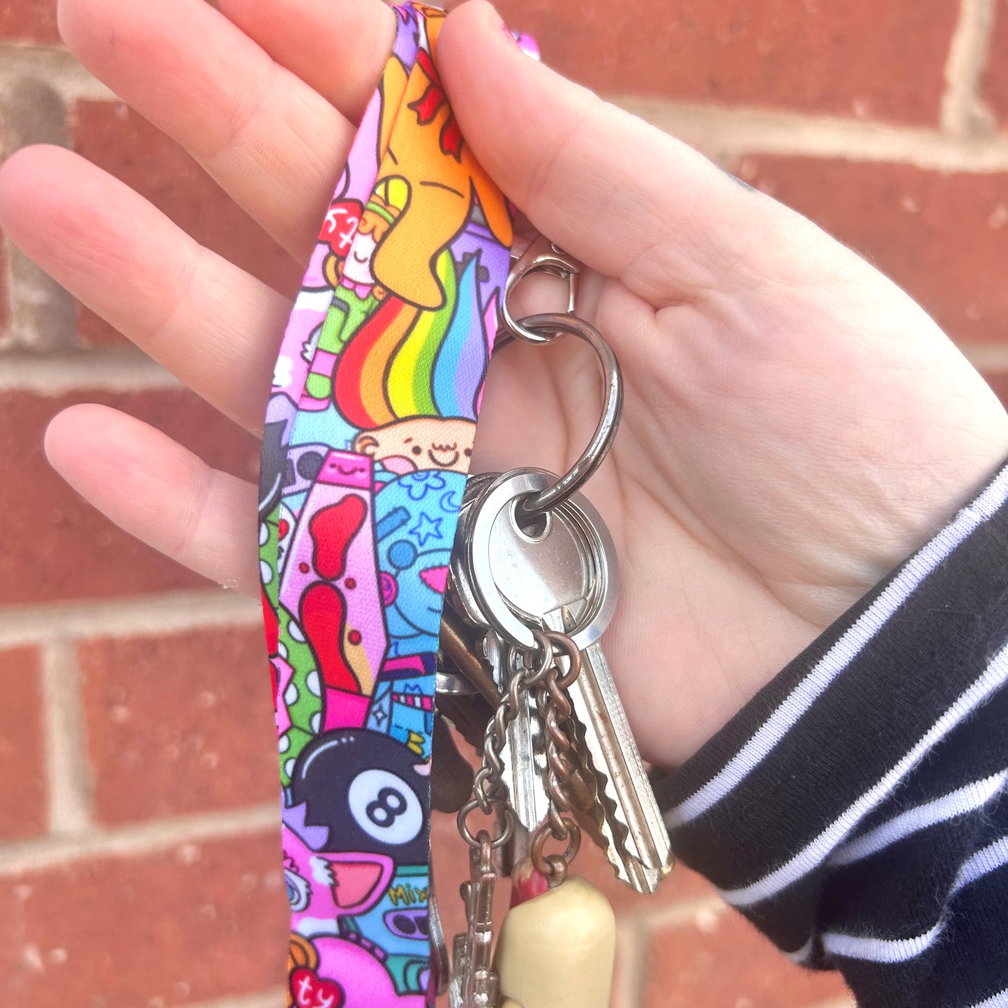 90s Nostalgia Lanyard