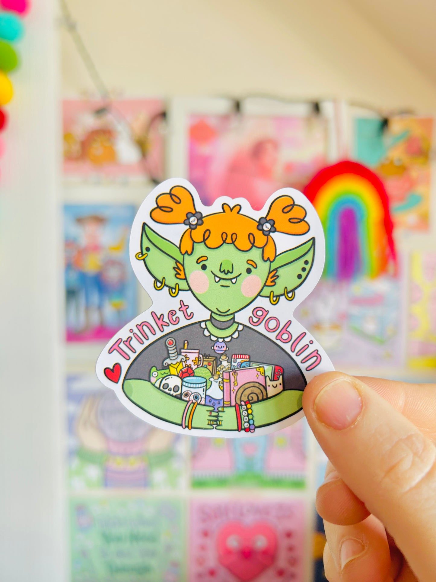 Thelma The Trinket Goblin - Stickers