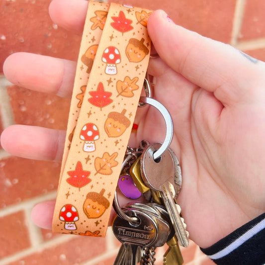 Autumn Cuties Lanyard