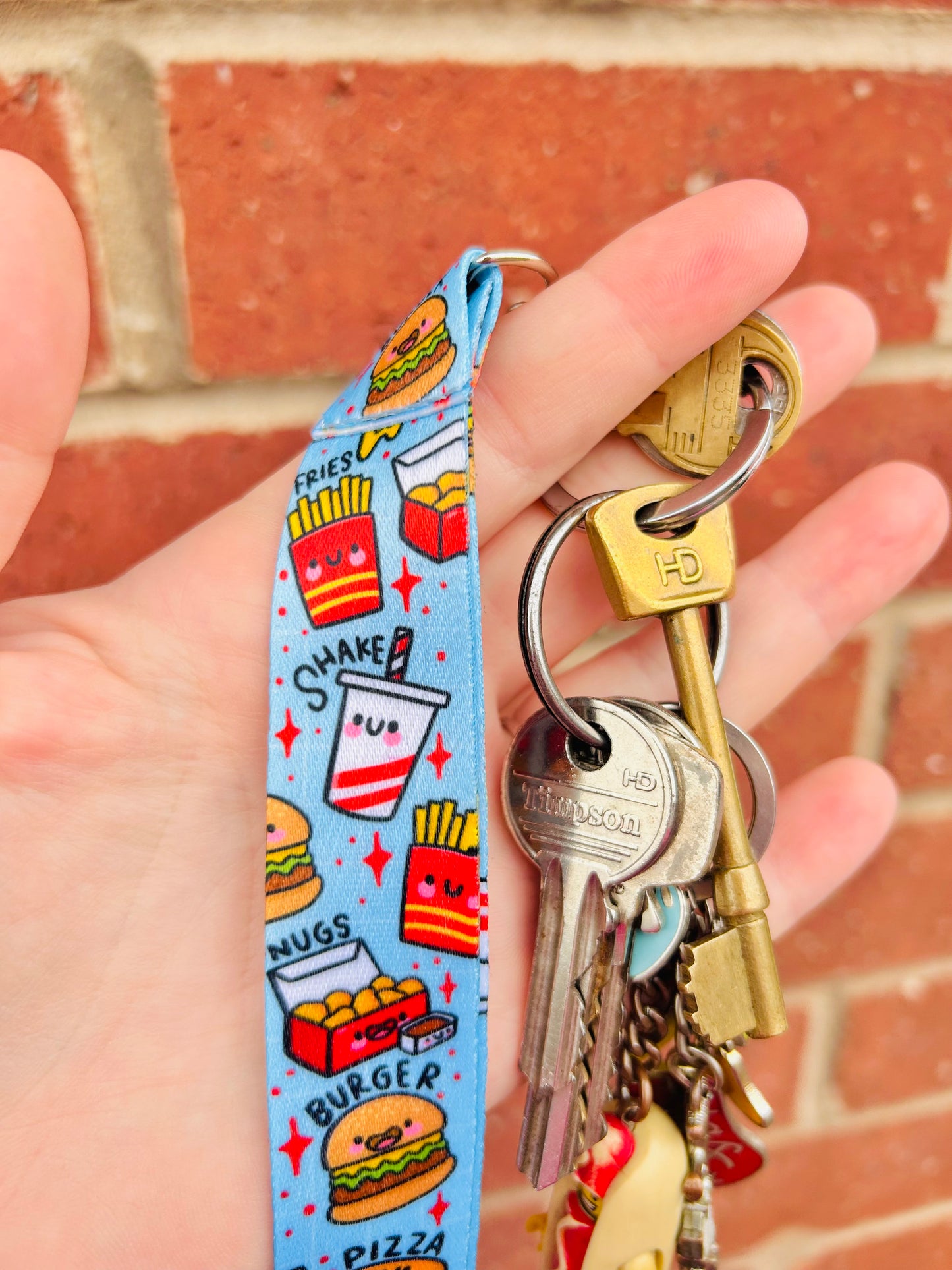 Fast Food Lanyard