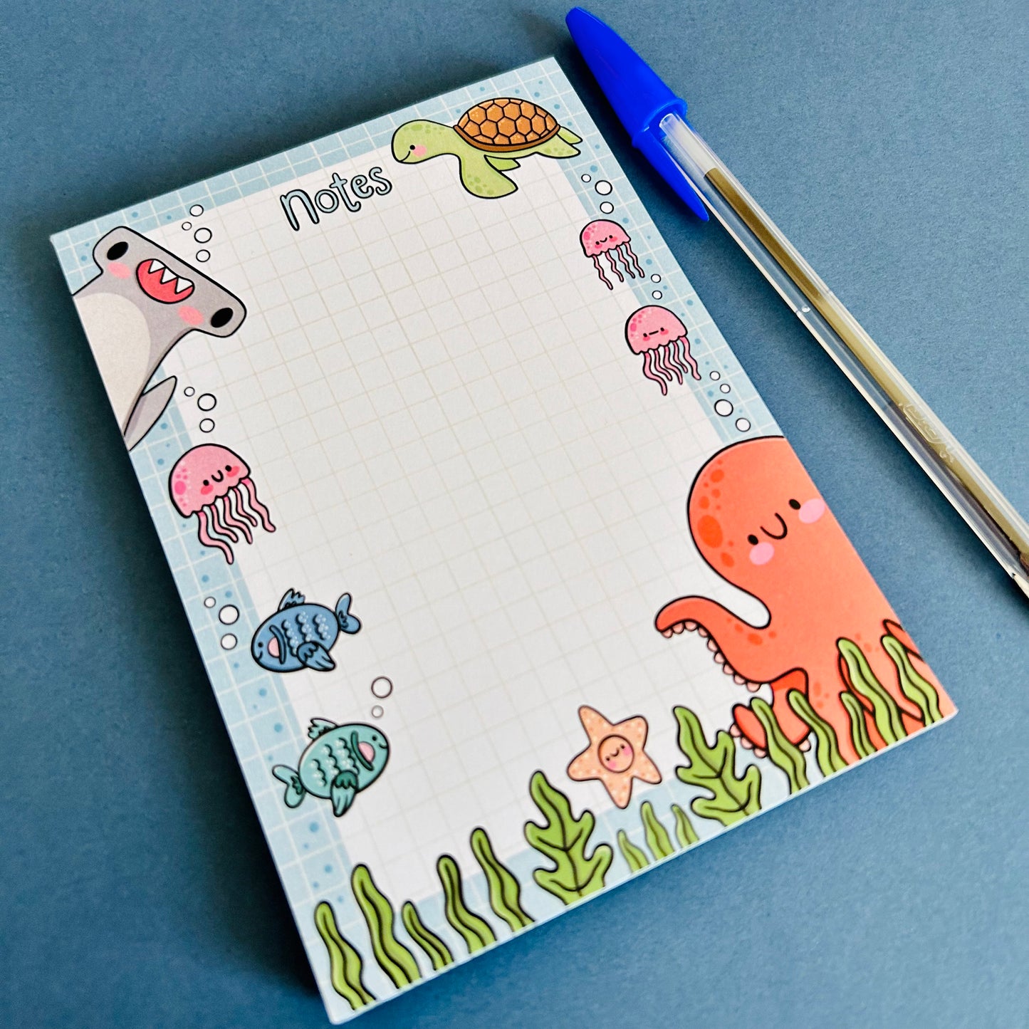 Under The Sea - A6 Notepad