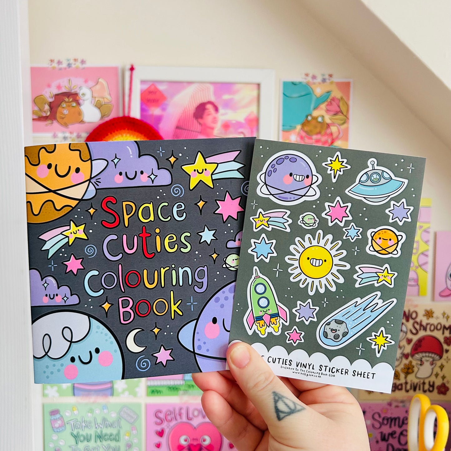 Space Cuties - Colouring Book