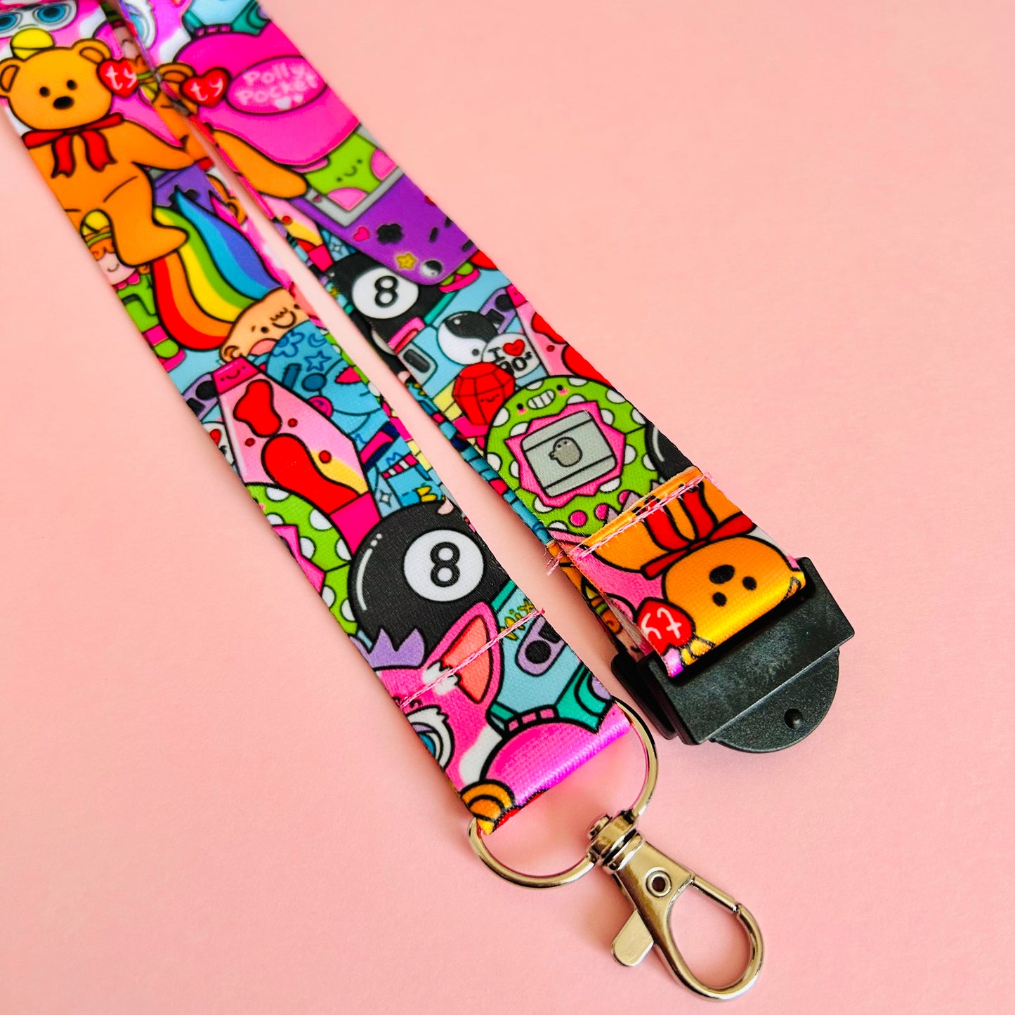 90s Nostalgia Lanyard