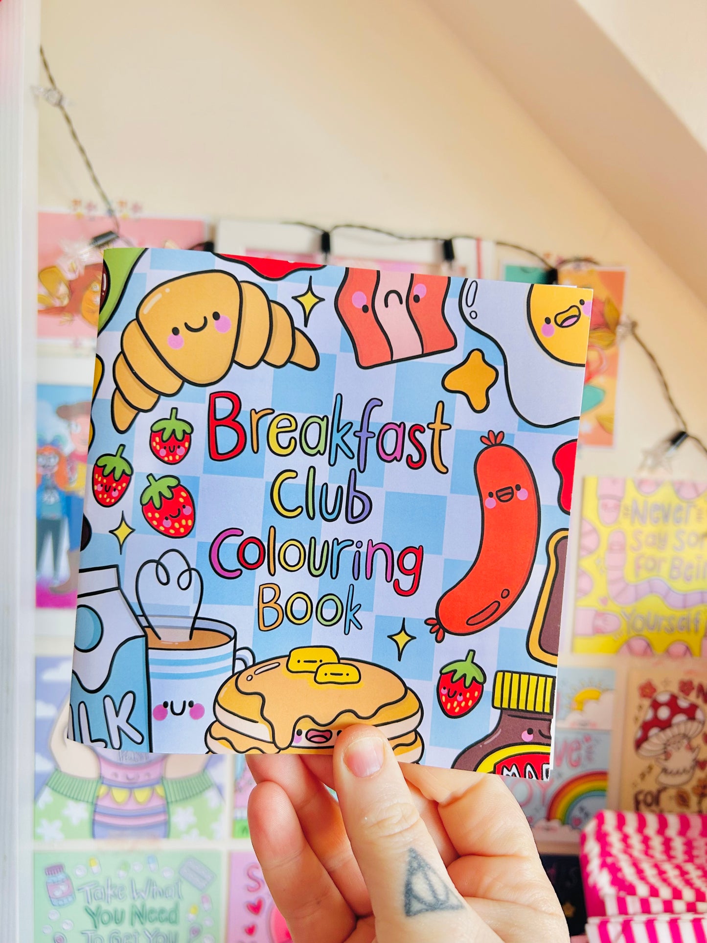 Breakfast Club Colouring Book