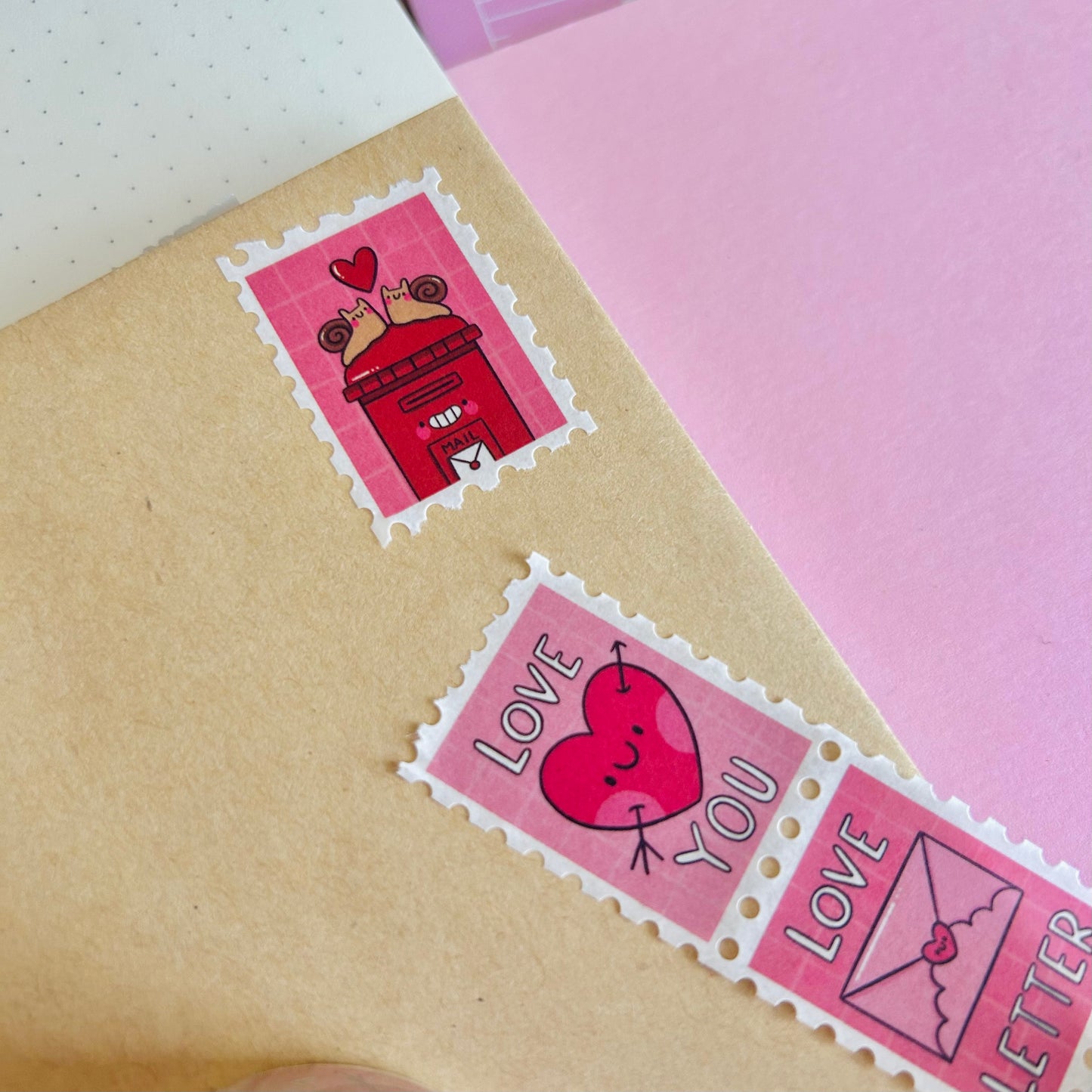 Love Letter Stamp Washi Tape