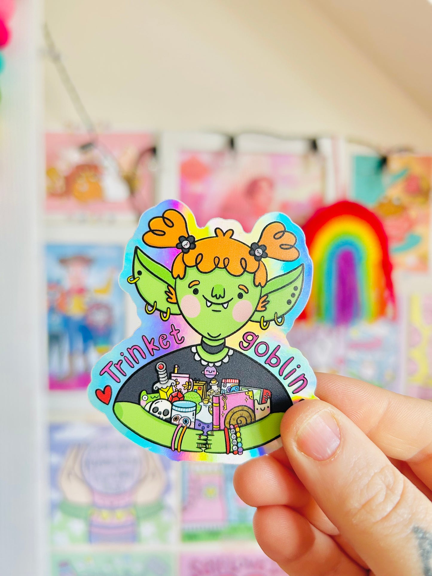 Thelma The Trinket Goblin - Stickers