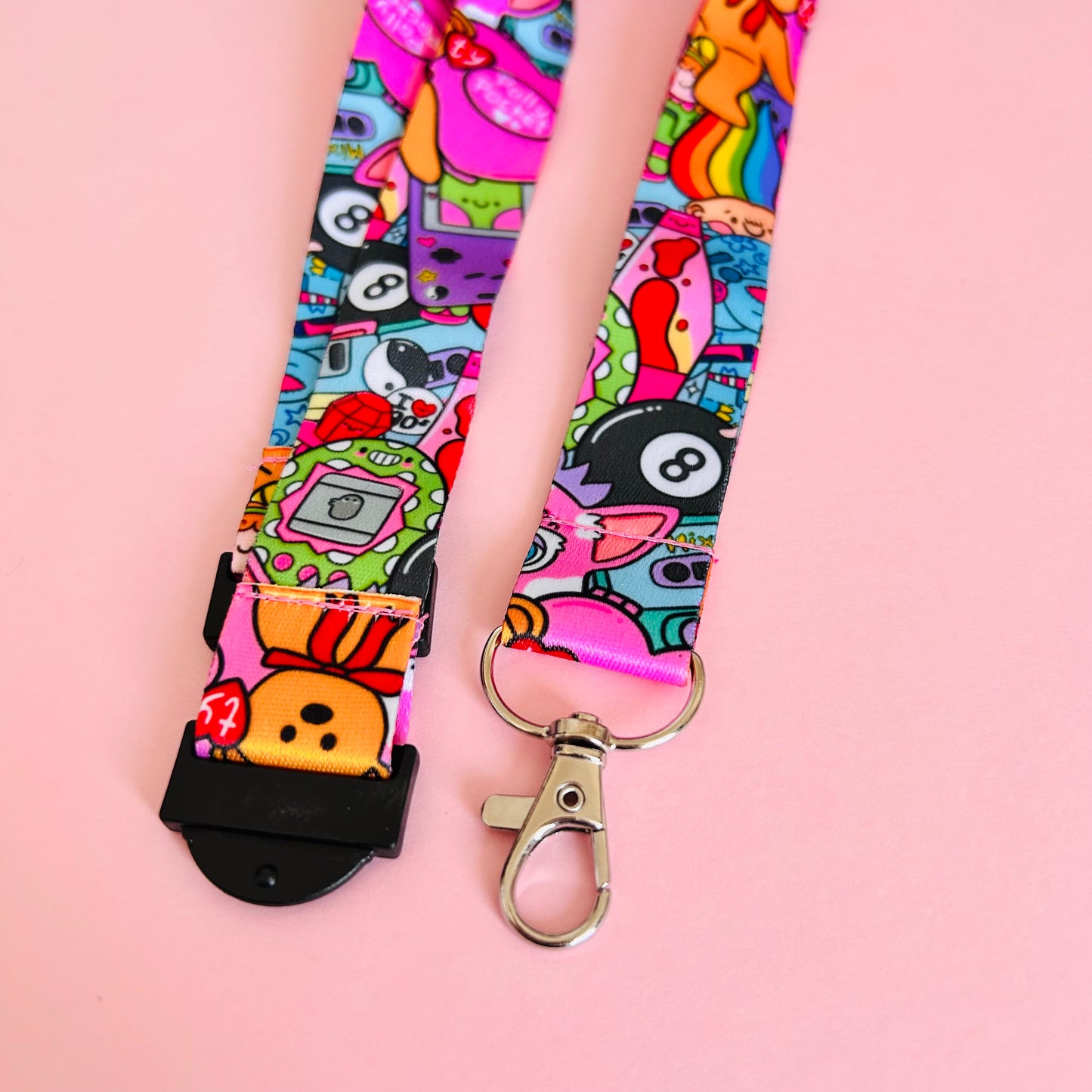 90s Nostalgia Lanyard