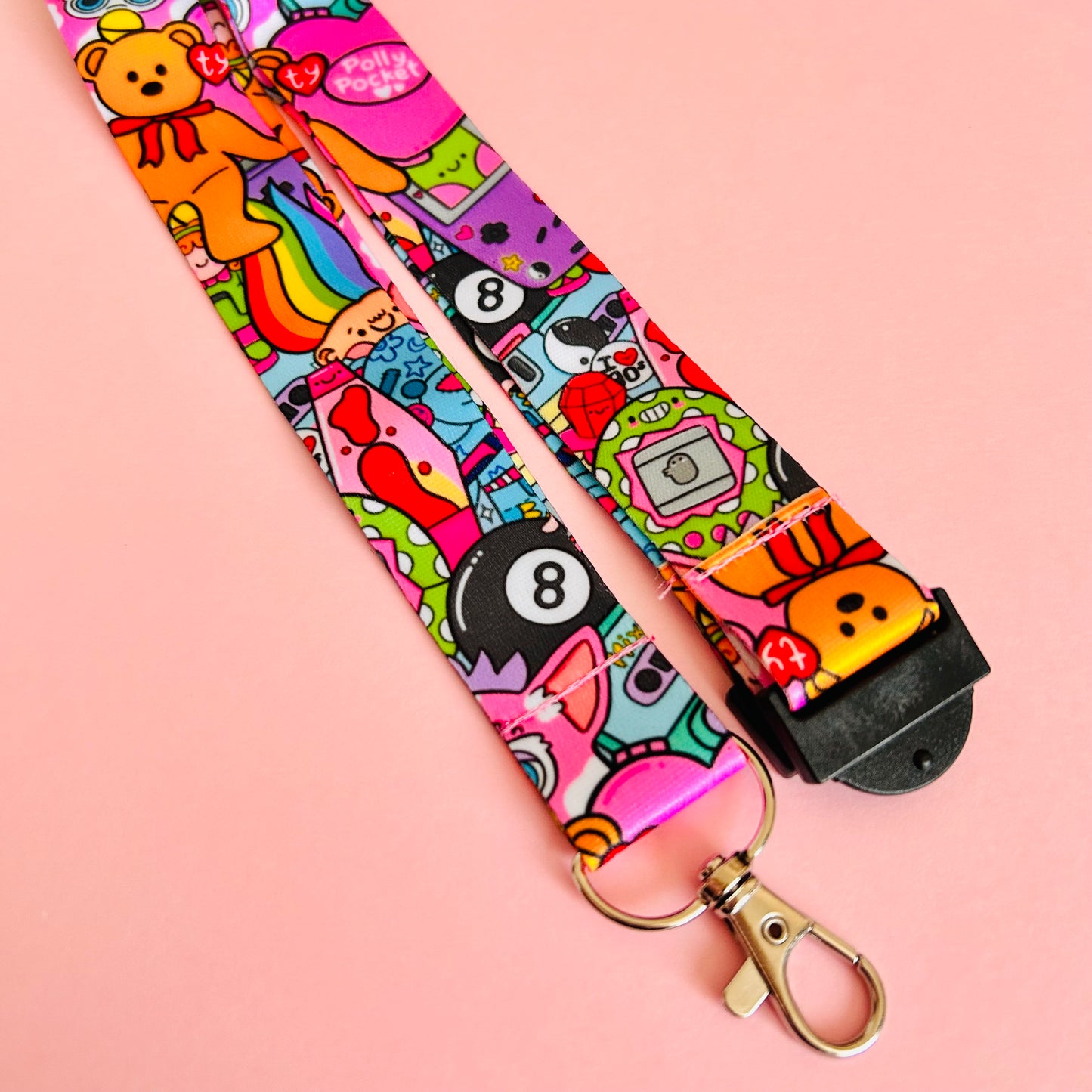 90s Nostalgia Lanyard