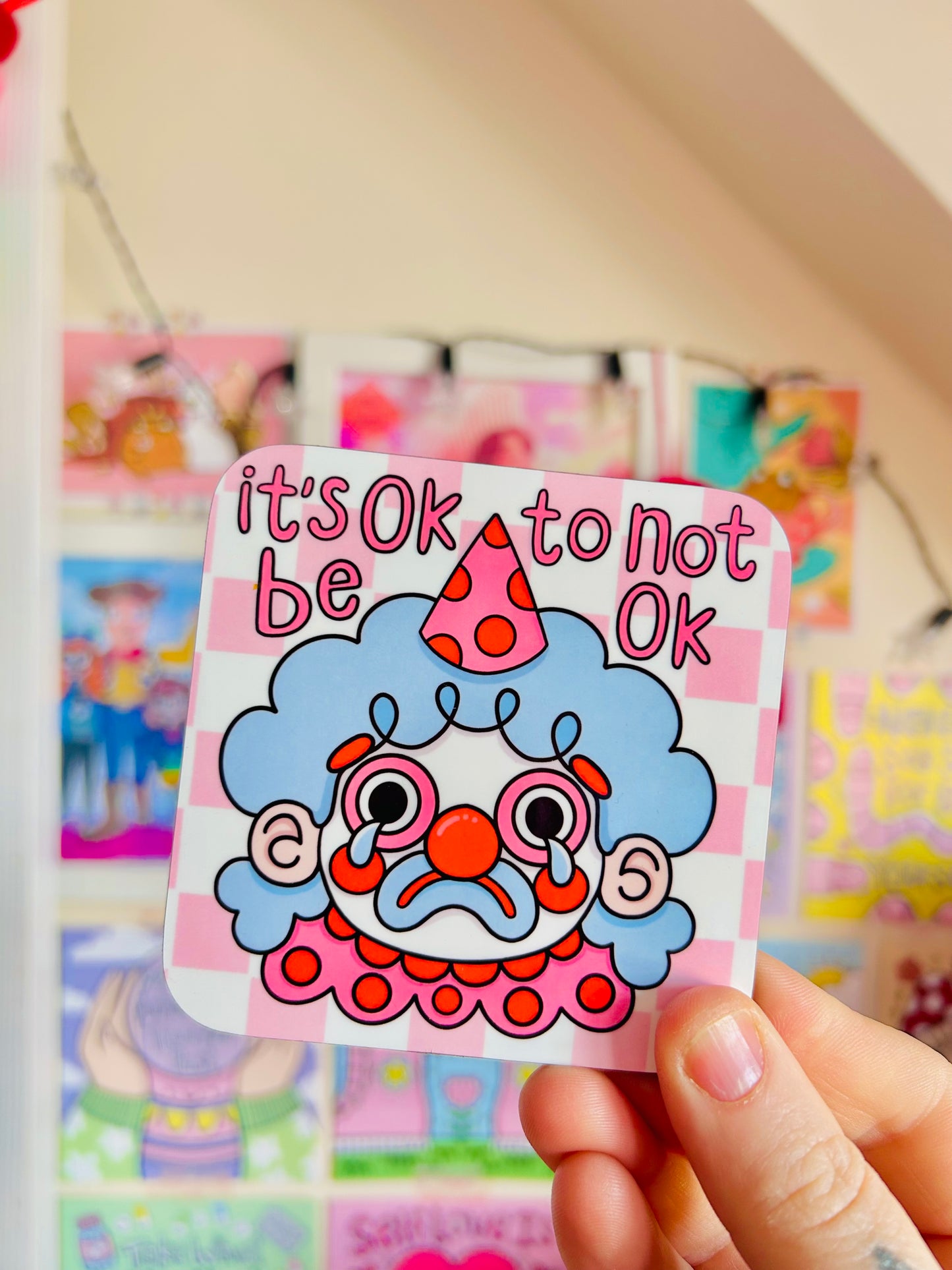 It's OK To Not Be OK - Drinks Coaster