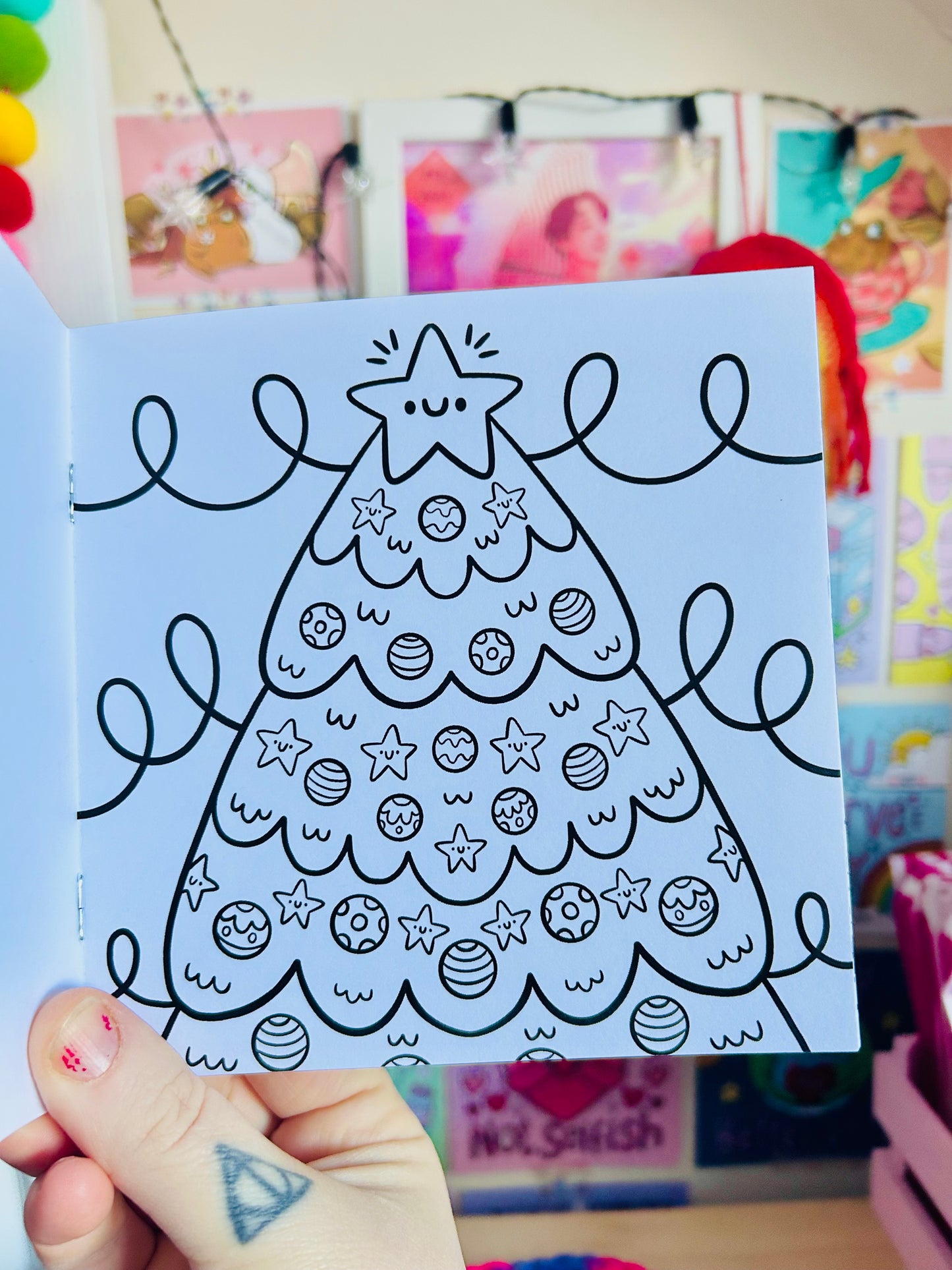 Festive Cuties - Colouring Book