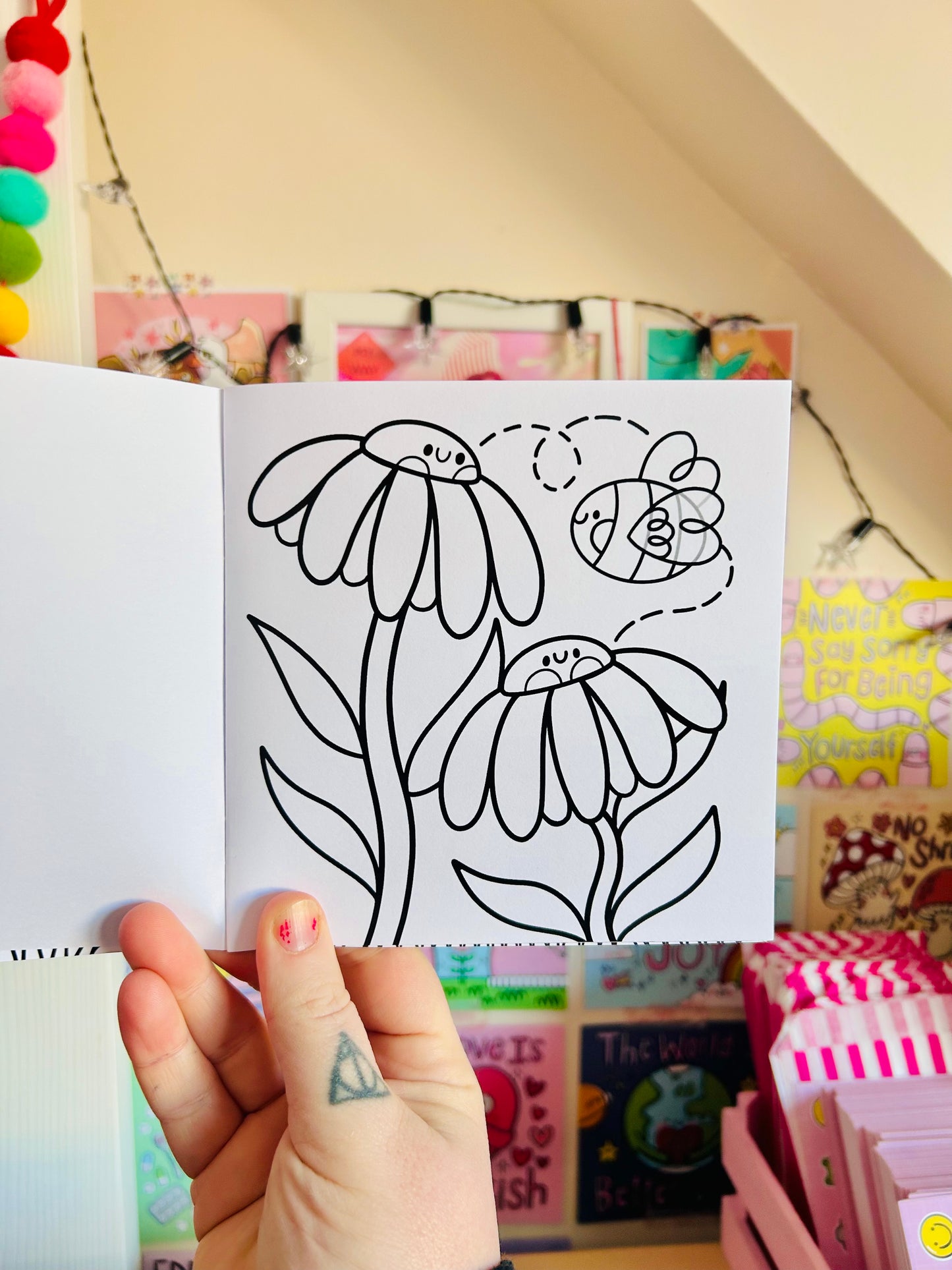 Floral Cuties - Colouring Book