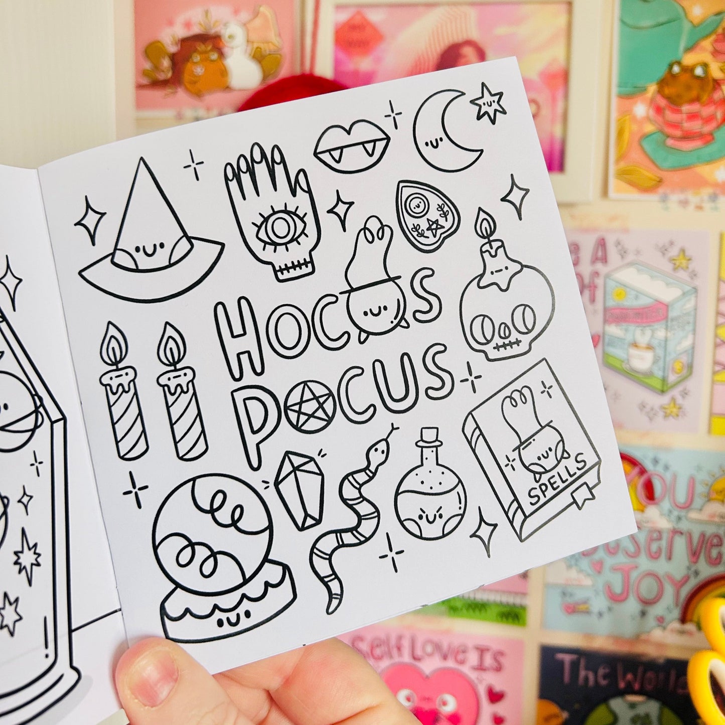 Spooky Cuties - Colouring Book