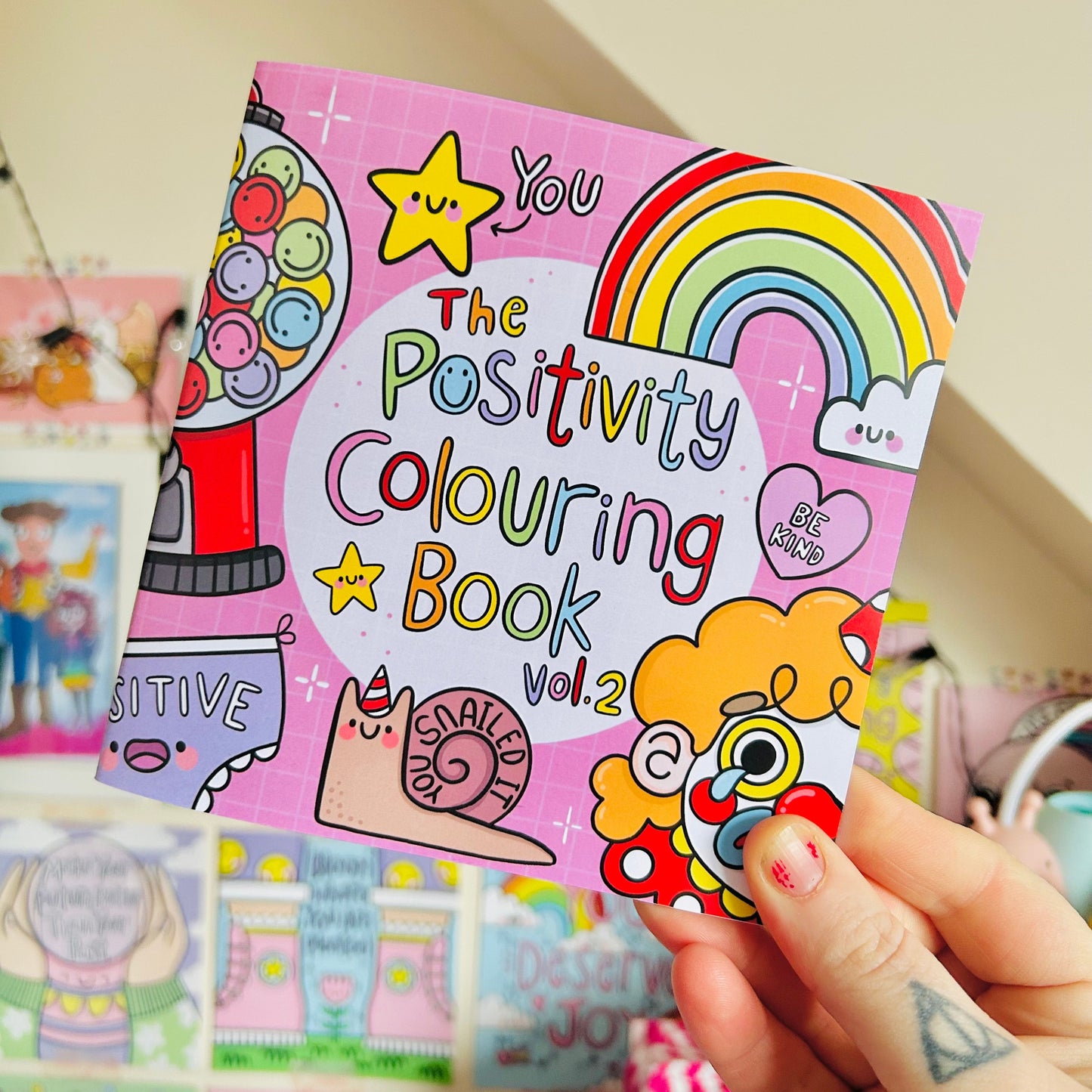 The Positivity Colouring Book Vol.2